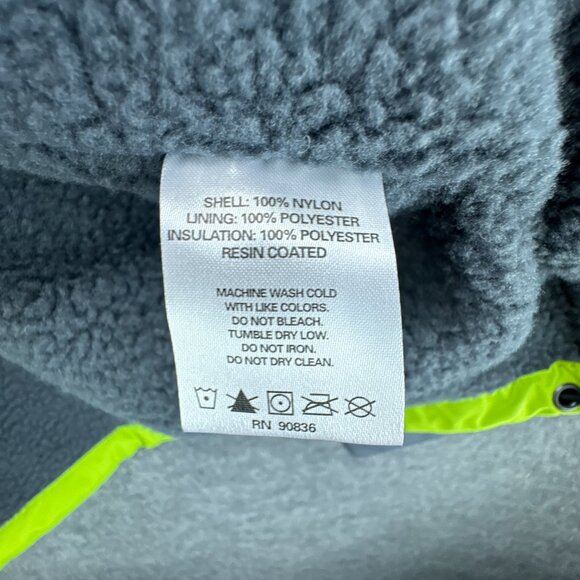 Port Authority Jacket‎ Mens 2XL Waterproof Ripstop Nylon Sherpa Fleece Nootka - Picture 12 of 16